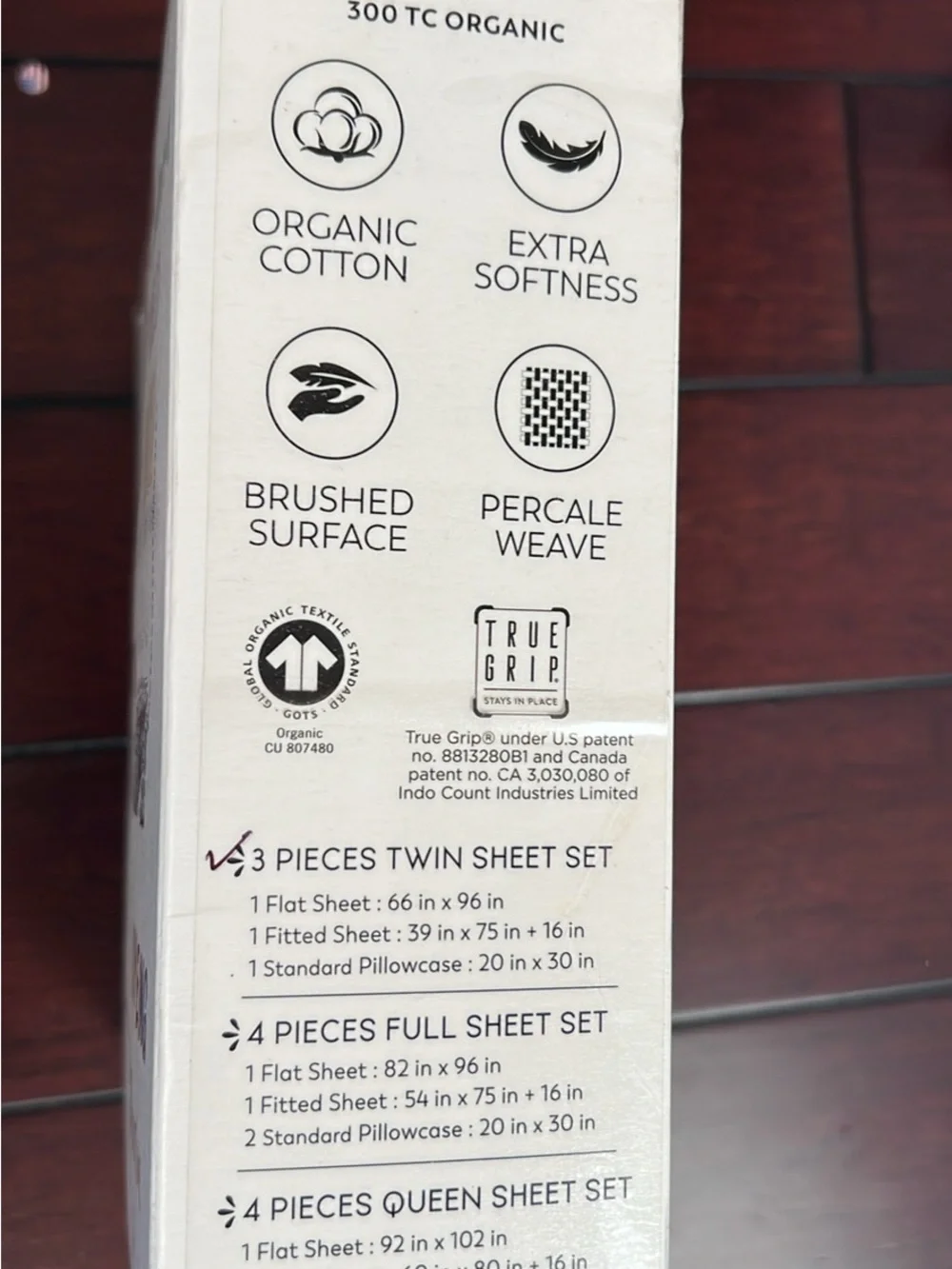 New Purity 300 thread count twin sheet set